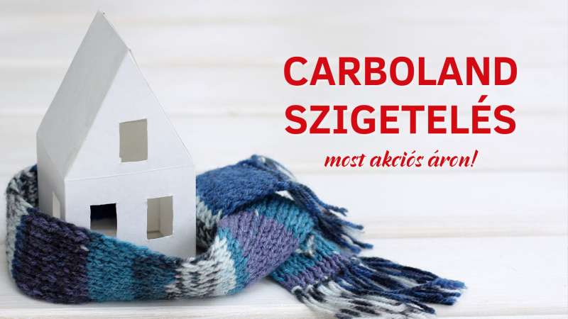 Carboland EPS és grafitos szigetelés akció!